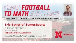 From Football to Math and Back, with Eric Eager of SumerSports