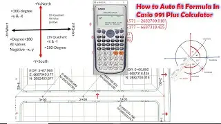 Surveying Formulas: How to Calculating Straight Line Coordinates & In-Circle  with Distance Interval