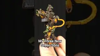 Миниатюрная картина Warhammer Ork Lore и другие ключевые слова #warhammer #orks