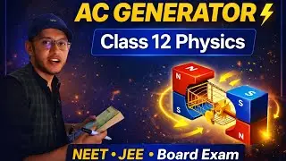 AC generator|| Urdu/Hindi class 12|| Neet, Jee, mdcat, nums|| FSc ||notes|| concept|| mdcat cracker|