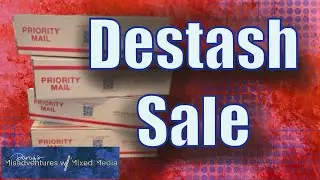 (SOLD) destash sale: medium flat rate boxes 1-4 (all are SOLD)