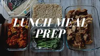 7 DAY LUNCH MEAL PREP CHALLENGE | Chicken Shawarma & Butternut Squash Stew