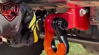 Split-type trailer hook &ndash; anti-theft, high towing capacity, for quick rescue operations。#automobile 