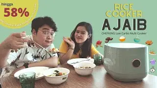 RICE COOKER AJAIB!! MENURUNKAN KADAR KARBO HINGGA 58% | REVIEW NEW CHEF KING LOW CARBO MULTI COOKER