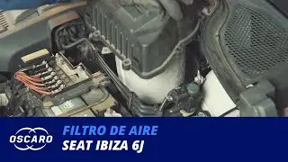 Cómo cambiar el filtro de aire en un Seat Ibiza 6j - Tutoriales Oscaro