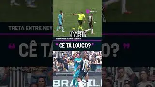 ALERTA DE TRETA! NEYMAR E LYANCO SE ESTRANHARAM E O PESSOAL PRECISOU SEPARAR! #shorts