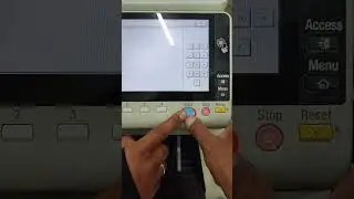 HOW TO CLEAR IMAGING TRANSFER BELT LIFE OF KONICA MINOLTA COLOUR COPIER MACHINE#konicaminolta #tech