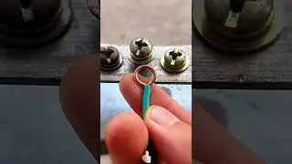 Clever electrical skills for fixing hard copper wires 🔌🧰💪