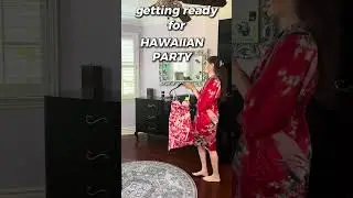 How to Dress for Hawaiian Party I Outfit Idea Inspiration I Floral Marciano Dress