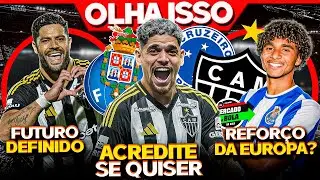 CRUZEIRO QUER RUBENS! HULK DEFINE FUTURO! REFORÇO DA EUROPA NO GALO E+ NOTICIAS
