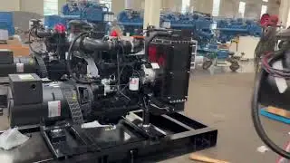Cummins Engine+Stamford Aternator Generator Set Assembly Line