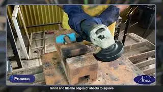 Fillet Weld &ndash; Outside Corner Joint 10mm M.S Plate  Vertical  Position (3F  | NIMI | DIGITAL | TAMIL