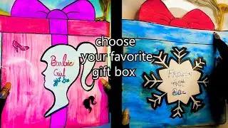 🎁 Barbie and Frozen Gift Box: A Magical Surprise for Every Fan! ❄️✨