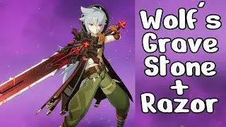 Wolf's Gravestone on Razor | Genshin Impact