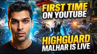 1st Youtuber to Live on HIGHGUARD Game 🔥