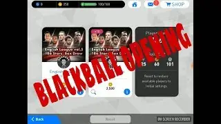 PES 18 | ENGLISH LEAGUE VOL.5 186 STARS PACK OPENING | 100% Blackball