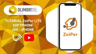 Zoiper APP iOS Tutorial configurazione softphone OlimonTel Numero VOIP