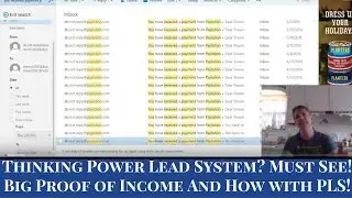 Thinking Power Lead System? Must See! BIG Proof of Income What PLS can do and How!!