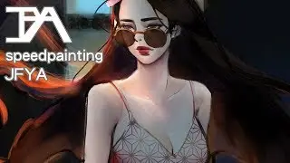 【JFYA】Photoshop speed painting 鬼滅之刃 禰豆子