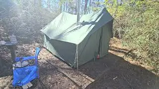 8x9 White Duck Outdoors  rover scout tent