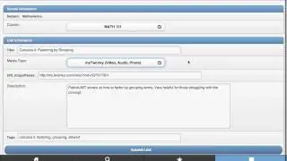 CourseFeeds Initial Demo (HardCoded)