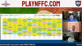 NFFC Livestream: Rotowire OC Draft With Chris Vaccaro
