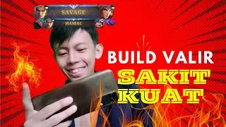 100% BUILD VALIR SAKIT DAN KERAS CAN'T RUN STUN TERUS❗ Build Top 1 Global Valir ~ MLBB