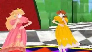 [MMD] Princess Peach & Princess Daisy: Electric Love