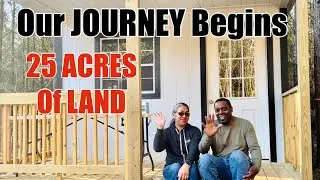 EMPTYNESTERS BOUGHT 25 ACRES! | Journey From City To Country Begins! #land #cabin #ranch #farm #DIY