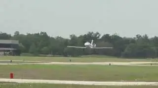 Cessna Citation CJ4 Departs West Houston Airport