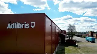 Adlibris nya logistikcenter