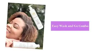 Easy wash and go combo for definition and no frizz: Innersense I Create Hold & I Create Curl Memory