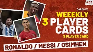 Ronaldo, Messi and Osimhen | Guess the Card Challenge and Statistics | Football Game | CARD'FC Ep.1