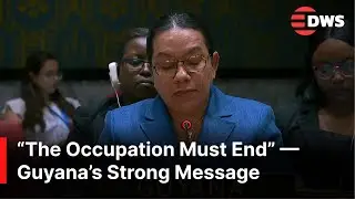 &ldquo;The World Cannot Ignore Gaza&rsquo;s Pain&rdquo;: Guyana's Powerful Speech at UN, Demands Accountability | AC1N