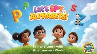 🔍More I spy Games? P to Z Adventure!👀✨More letters, more fun, more giggles!🎉💛