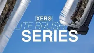 XERO Lite Brush | Lightweight Power for Pro Window Cleaners