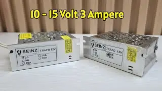 Review Trafo Adaptor Switching Variable SEINZ Plus 3 Ampere (10 - 15 Volt DC)