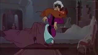 Kion Uses the Roar on Fraulein Rottenmeier and Sebastian