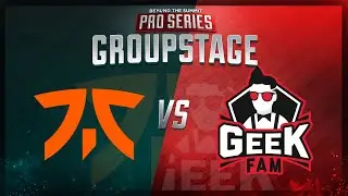 Fnatic vs Geek Fam Game 3 - BTS Pro Series: SEA - Group Stage w/ Lyrical & Tsunami