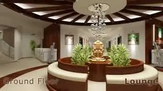3D Club House Architectural Interior Walkthrough HD Animation - KemsStudio
