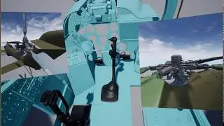 MI-24 Hind WIP &mdash; Cockpit+Rotors animation control tests
