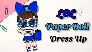 Lol Paper Doll Dressup | DIY lol Doll  | lol Doll Dress making
