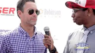 Jay Harrington Interview at Pedal on the Pier 2012