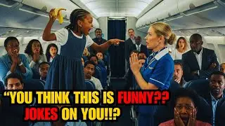 Girl Ends Flight Attendant's Career After She Gave Black Passengers ONLY Bananas | $12M Lawsuit