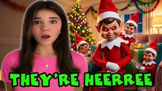 The EVIL ELF TRIPLETS Arrived! Elf On The Shelf Is Pregnant Part 3!