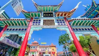A Peaceful Walk Around Chinatown in Los Angeles!