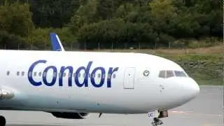Condor Flugdienst Boeing 767-300ER [D-ABUC] takes off from Anchorage