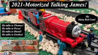 Thomas & Friends Toy Train-2021 Motorized Talking James!
