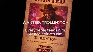 Trollin&rsquo; Tom: Why Online Trolls Want Your Reaction | Scamarillo Cyber Western