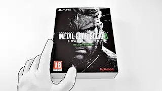 Metal Gear Solid Delta Snake Eater DELUXE EDITION PS5 Unboxing